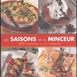 Recettes de saison pour perdre du poids : guide pratique avec 250 recettes et menus équilibrés