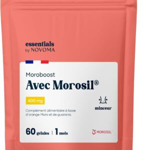 Brûleur de graisse Essentials by Novoma : avis sur ce complément alimentaire minceur avec Morosil® et guarana pour une perte rapide et un métabolisme boosté - [mois] [annee]