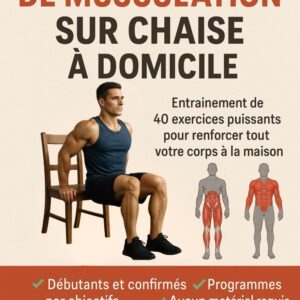 Musculation sur chaise : un guide pratique pour débutants, confirmés et seniors pour s'entraîner efficacement à domicile