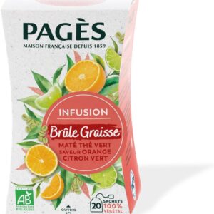 Brûleur de graisse : avis sur l'infusion Pagès – contrôle du poids avec maté, thé vert et guarana - [mois] [annee]