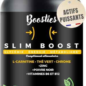 Brûleur de graisse Boosties Slim Boost : avis sur ce complément alimentaire pour un métabolisme boosté et plus d'énergie - [mois] [annee]