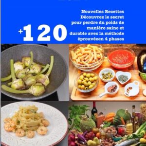 Régime Dukan 2024 pour les gourmands : guide pratique avec 120 nouvelles recettes pour perdre du poids de manière saine