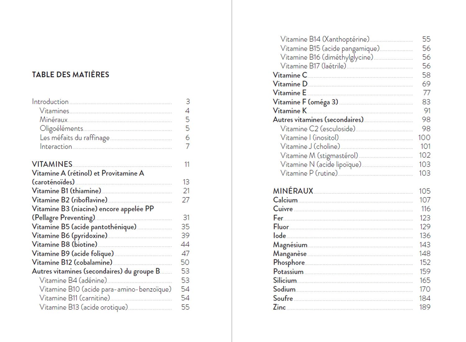 Vitamines et minéraux pour la santé : guide pratique des propriétés et indications thérapeutiques – Image 4