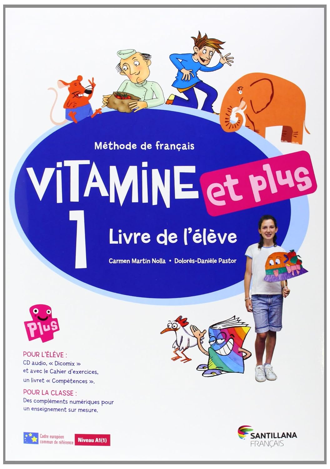 Vitamines pour élèves : guide pratique pour réussir avec un livre et CD d'exercices