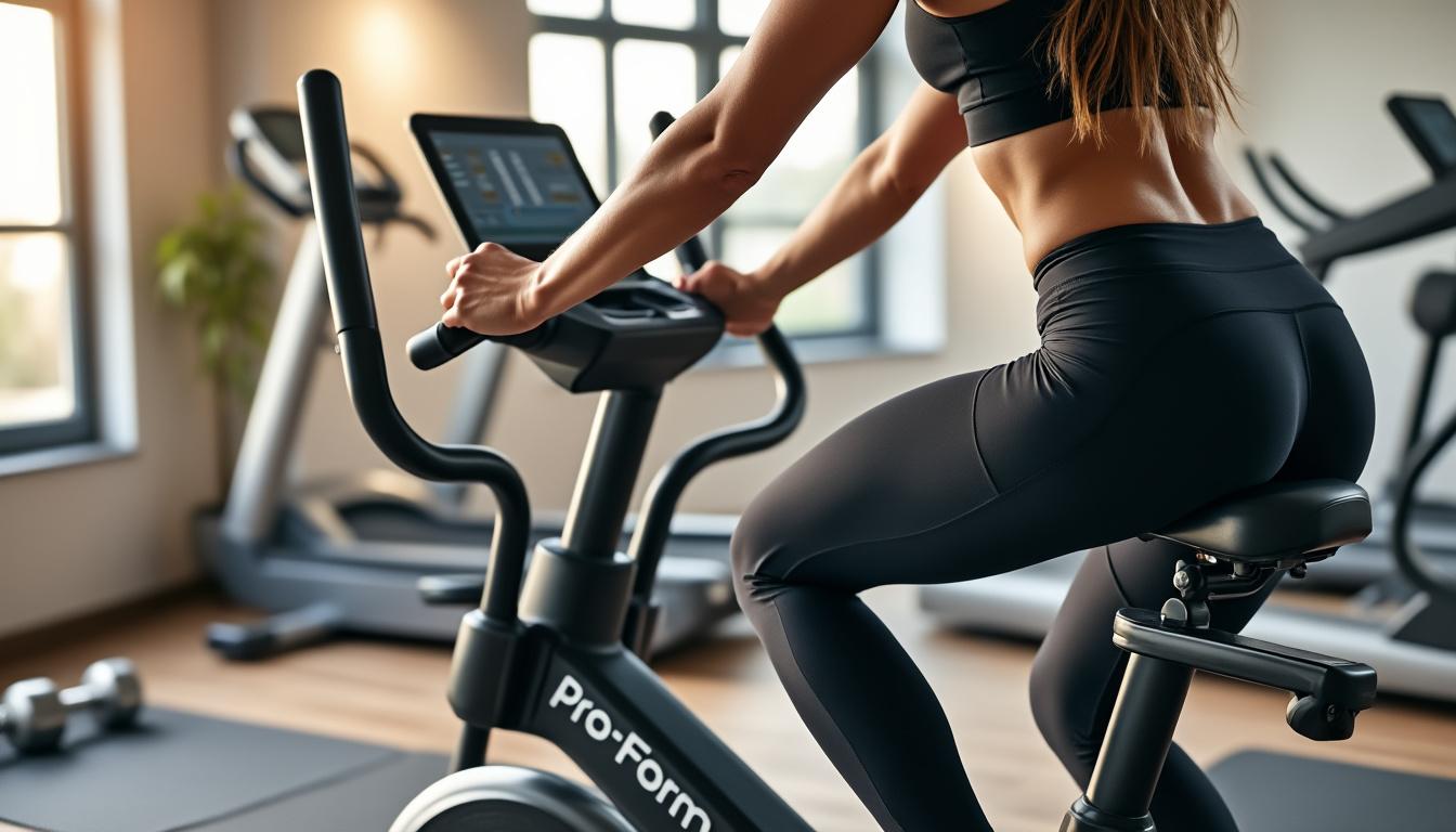 découvrez la séance spéciale cuisses-fessiers avec le vélo elliptique proform pour maigrir efficacement à la maison. tonifiez votre corps et brûlez des calories en toute simplicité.