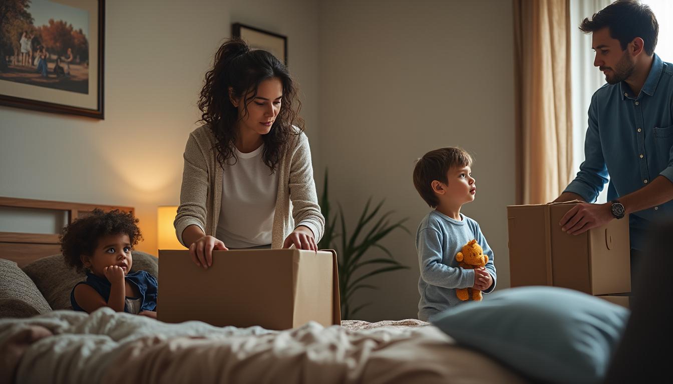 découvrez les conséquences pour la famille lorsque la mère envisage de partir à 700 km du père, et les impacts sur les enfants et la vie familiale.
